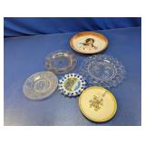 (6)Vintage Decorative Plates Lot