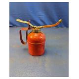 Vintage Style Pistol Grip Pump Oiler Can