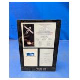 Framed NASA STS-101 Certificate and Photo