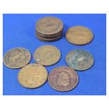 (1) Mexican 5 Centavo Coins Lot