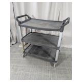 (1) Heavy-Duty 3-Tier Utility Cart