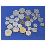 (1) Mixed Foreign Coins Lot