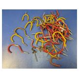 (1) Assorted Vinyl-Coated Screw-In Utility Hooks
