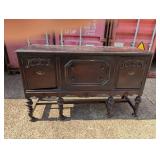 Vintage Dark Wood Sideboard / Buffet