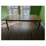 (1) Wooden Dining/Work Table ï¿½ 30"x36"x78"
