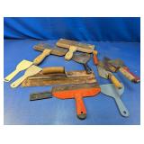 (10+) Putty Knives & Masonry Tools Lot