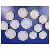 (13) Vintage Plates ï¿½ Japan Fine China Collection
