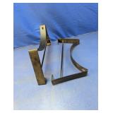 (2) Heavy-Duty Wall-Mount Metal Brackets