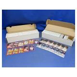 (2) Boxes of Racing & Basketball Trading Cards Lot