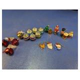 (19) Assorted Christmas Ornament Lot
