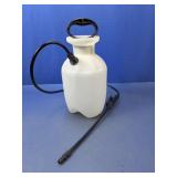 (1) White Plastic Handheld Pump Sprayer