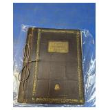 (1) 1923 Elbert Hubbardï¿½s Leather Scrap Book