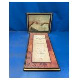 (2) Interiors by Design Framed Inspirational W