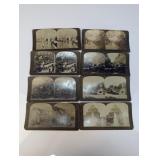 (8) Antique Stereoview Cards
