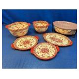 (6) Ovenware Temp-tations by Tara Set