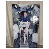 (1) Large Astronaut Exercising on Treadmill Photo