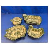 (4) Temptation Ceramic Serving Dish Lot