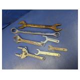 (7) Assorted Lot of Wrenches