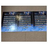 (3) NASA 2012 Astronaut Posters ï¿½ ISS Edition