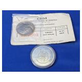 (2) Commemorative Coins - Kennedy & Reagan