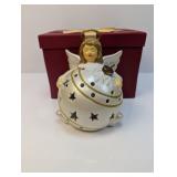 (1) Ceramic Angel Light Figurine