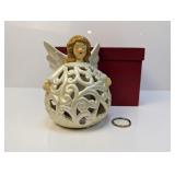 (1) Ceramic Angel Light Figurine