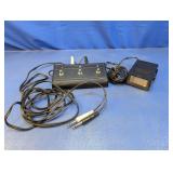 (2) Crate Footswitch & Mini Strobe Light Lot