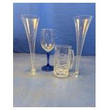 (4) Assorted Drinking Glasses
