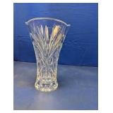 (1) Cut Crystal Trumpet Vase