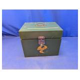 (1) Porta-File Metal Storage Case ï¿½ Green