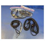 (4) Hosa and Assorted Audio Cables