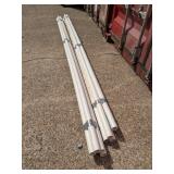 (10) Xintec PVC Pipes ï¿½ 1-1/2" IPS SCH 40 ï¿½ 120"