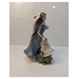 (1) Porcelain Angel Figurine with Bell