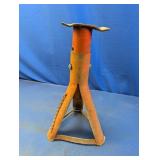 Vintage Heavy-Duty Adjustable Jack Stand