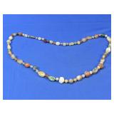 (1) Mixed Stone Bead Necklace
