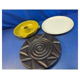 (3) Royal Haeger Mikasa World Market Serveware Set