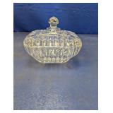 (1) Crystal Lidded Candy Dish