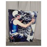 (1) Astronaut Conducting Equipment Work Photo