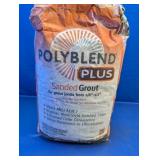 (1) Polyblend Plus Sanded Grout 25 lbs