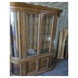 (1) Lighted Glass Display Cabinet