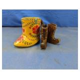 (3) Mix of Ceramic & Miniature Trio