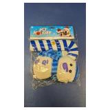 (1) Pet Holiday Blue Plush Snowman Dog Toy