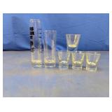 (6) Shot Glasses ï¿½ Courvoisier & Novelty