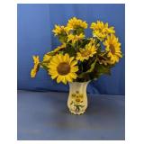 (1) Formalities  Sunflower Vase w/ Flowers
