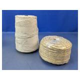 (2) Spools of Natural Fiber Cordage