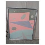 (1) Abstract Geometric Painting ï¿½Dreamlandï¿½