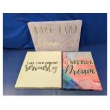 (3) Bebe Inspo Wall Art Bundle