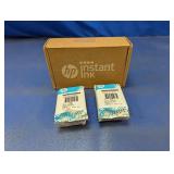 (2) HP Ink Cartridges ï¿½ Black & Tri-Color