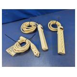 (3) Power Strip Extension Cords Lot
