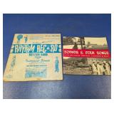 (2) Vintage Venyl & Long Play Records Duo